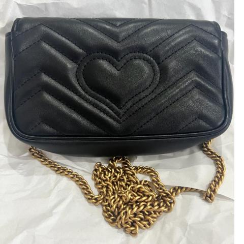 GUCCI marmont supermini Classic style, Luxury, Bags & Wallets on Carousell