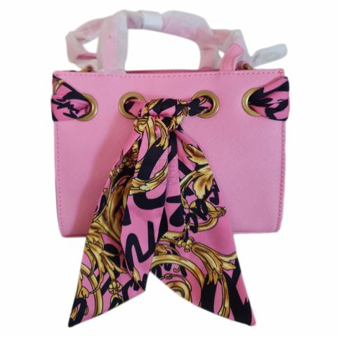 Sell Versace Jeans Couture Scarf Detail Mini Tote Bag Pink