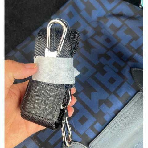 Sell Longchamp Le Pliage LGP Top Handle Bag Black/Blue