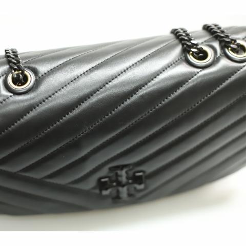 Tory Burch 'convertible Kira' Black Chain Shoulder Bag In Chevron-quilted  Leather Woman - ShopStyle