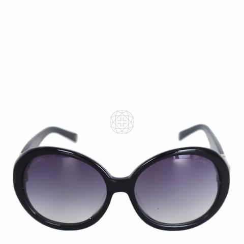 CHANEL 4245 Round Metal, Calfskin & Imitation Pearls Sunglasses | Fashion  Eyewear