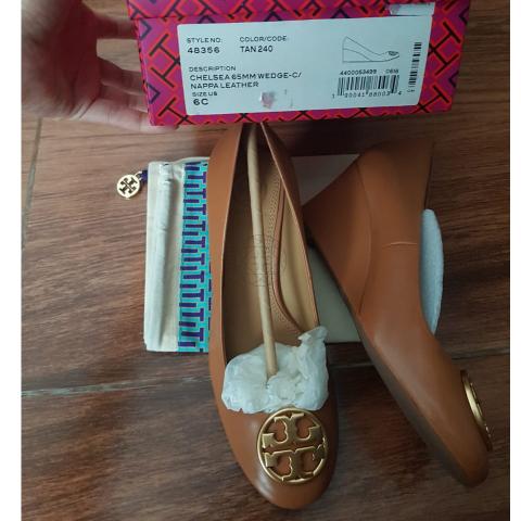 Sell Tory Burch Chelsea 65MM Wedges - Brown 