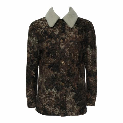 Sell Louis Vuitton Tapestry 3-in-1 Shearling Denim Jacket - Brown
