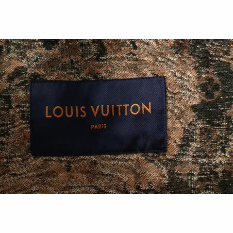 Louis Vuitton 2021 Tapestry 3-in-1 Shearling Denim Trucker Jacket - Brown  Outerwear, Clothing - LOU552919
