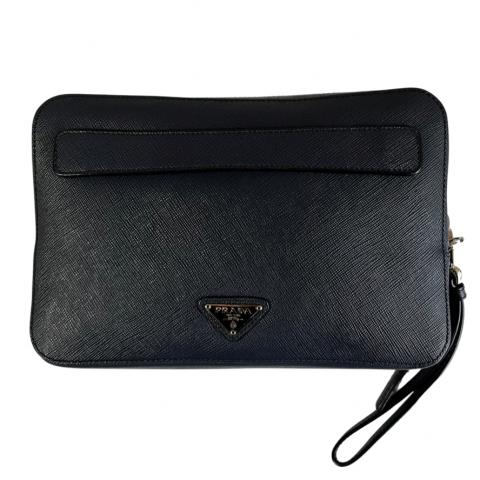 Prada sale saffiano clutch