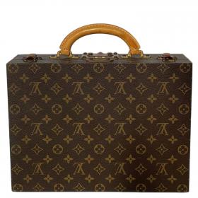 Louis Vuitton Brown Taiga Leather Anton Soft Briefcase For Sale at 1stDibs