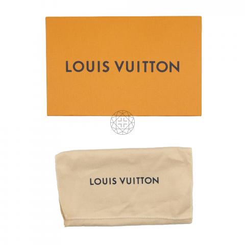 LOUIS VUITTON Monogram Flower Lock Compact Wallet Caramel 1238705