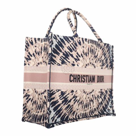 NEW Authentic Dior Book Tote Limited Edition Tie Dye Cruise 2021 Large   eBay