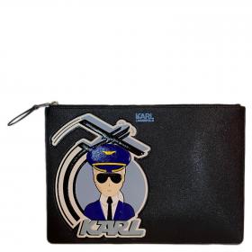 Karl Lagerfeld Postcard Minaudiere Clutch ○ Labellov ○ Buy and Sell  Authentic Luxury