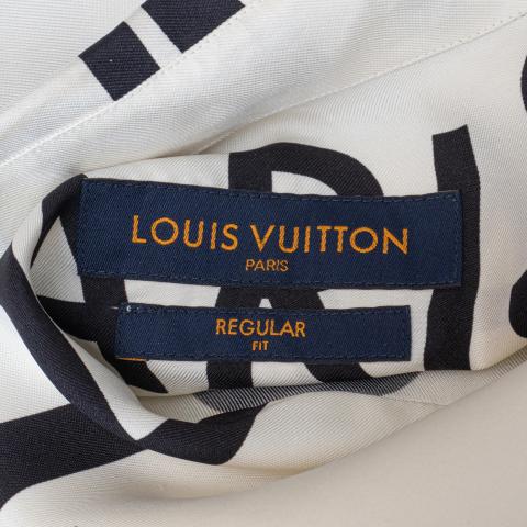 Silk polo shirt Louis Vuitton Blue size L International in Silk