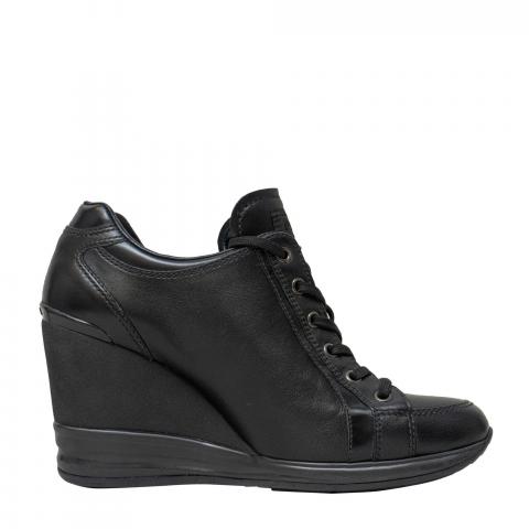 Sell Prada Wedge Sneakers - Black 