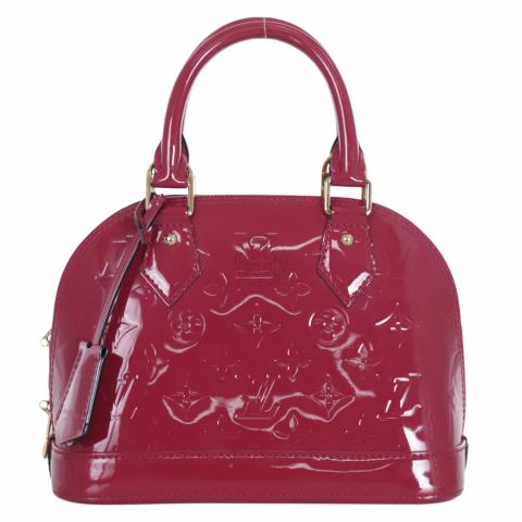 Louis Vuitton - Authenticated Mylockme Handbag - Leather Red Plain for Women, Never Worn
