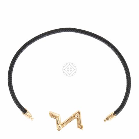 Louis Vuitton 18K LV Volt Upside Down Play Small Bracelet - Black, 18K  Yellow Gold Station, Bracelets - LOU550146