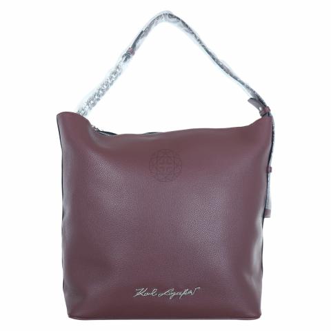 Karl lagerfeld leather online bag