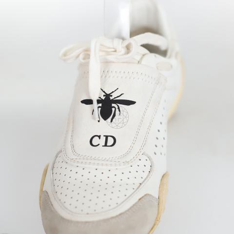 Sell Christian Dior D-Fence Sneakers - White | HuntStreet.com