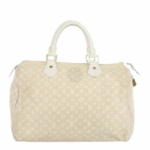 Vintage Louis Vuitton Cream Mini Lin Speedy 30 Bag SP09630 030123 –  KimmieBBags LLC