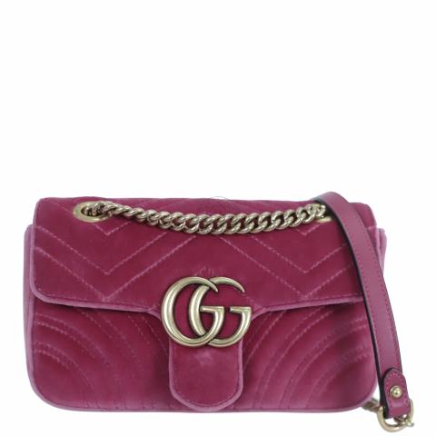 Gucci marmont clearance velvet raspberry