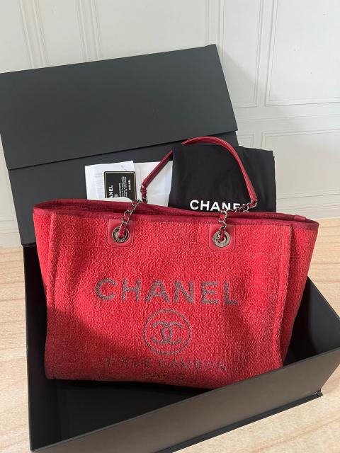 Sell Chanel Deauville Red - Red 