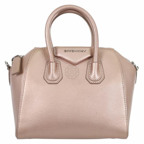 Sell Givenchy Metallic Mini Antigona - Rose Gold 