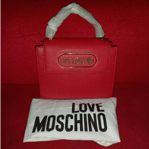 Sell Love Moschino Top-Handle Bag - Red | HuntStreet.com