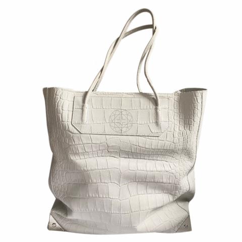 Sell Alexander Wang Embossed Prisma Tote - White 