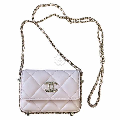 Sell Chanel Mini Clutch with Chain - Pink 