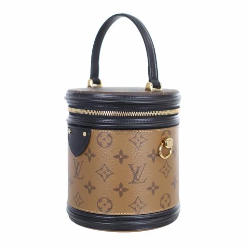 Louis Vuitton Pochette Trunk Verticale Monogram Reverse Brown in Coated  Canvas with Gold-tone - US