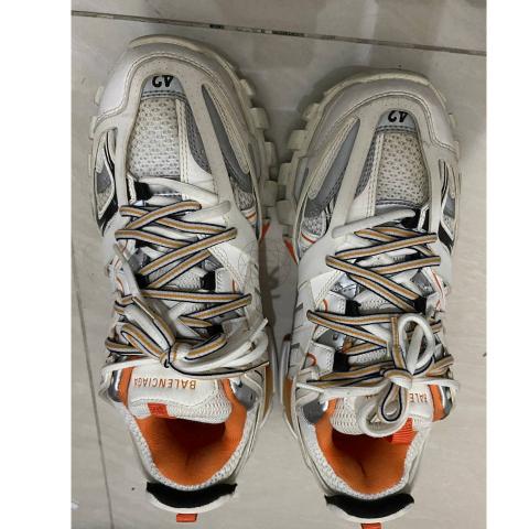 Balenciaga Led Track Sneaker White  Light Grey  END AU