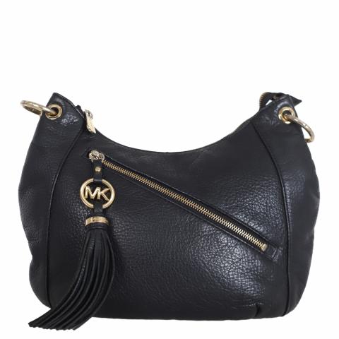 Michael kors black tassel on sale bag