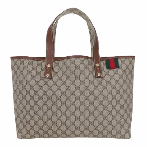 Gucci gg 2024 supreme canvas tote