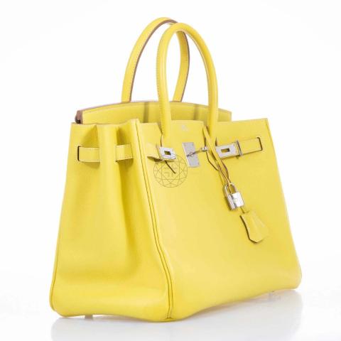 Yellow birkin sale