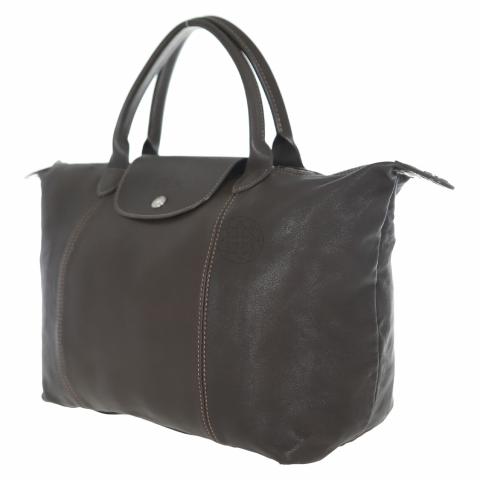 Le pliage leather online tote