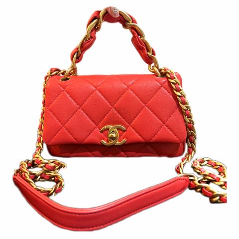 Sell Chanel Mini Flap Bag - Orange/Red