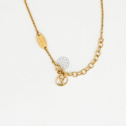 Essential v necklace Louis Vuitton Gold in gold and steel - 22232800