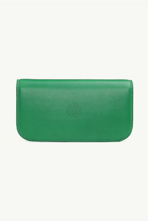 Valentino Garavani Locò Small Shoulder Bag In Calfskin in Green