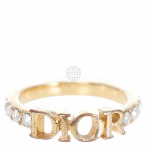 Christian Dior preowned Logo Ring  Farfetch