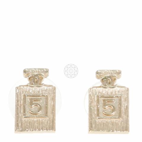 Sold at Auction VINTAGE CHANEL PERFUME BOTTLE CLIP ON EARRINGS