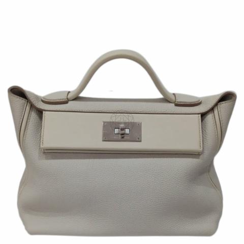 HERMES Togo Swift 24/24 29 Gris Perle Beton 484115