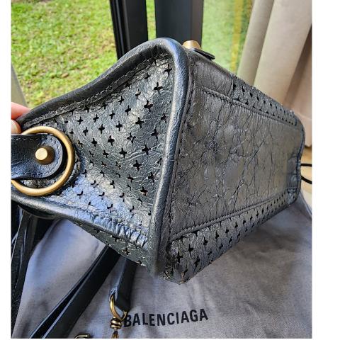 BALENCIAGA perforated City bag – Phivo-luxe-vintage