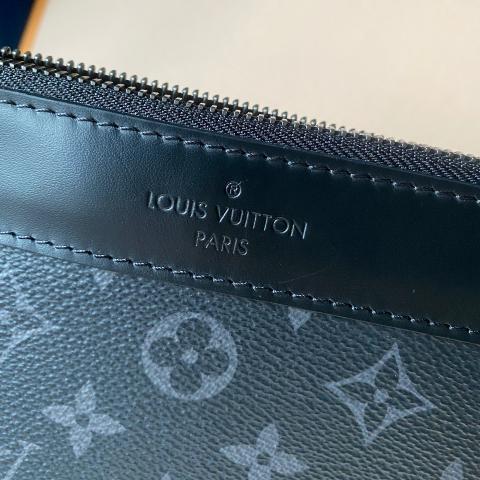 Sold at Auction: Louis Vuitton, Louis Vuitton Monogram Eclipse Discovery  Pochette