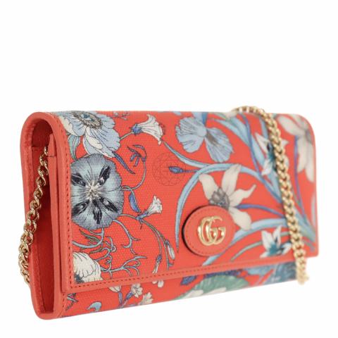 Gucci floral sales wallet on chain