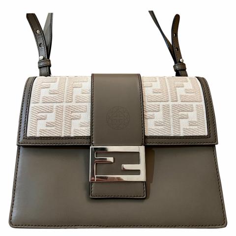 Sell Fendi Medium Flat Baguette Bag Brown