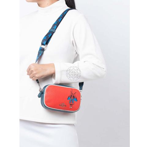 Sell Coach 3563 X Marvel Spiderman Convertible Belt Bag Blue Red