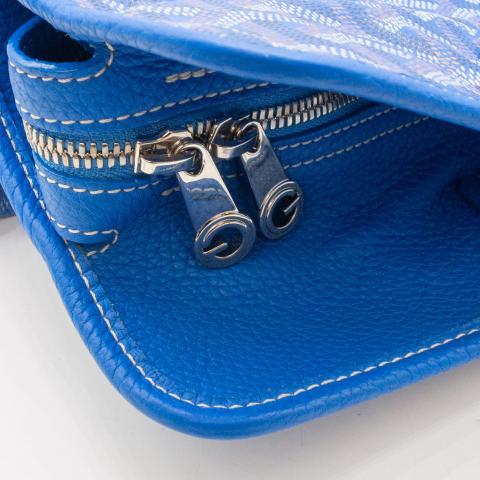 Blue Goyard Sac Hardy Pet Carrier PM Bag For Sale at 1stDibs