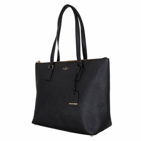 Kate spade cameron pocket tote black hot sale