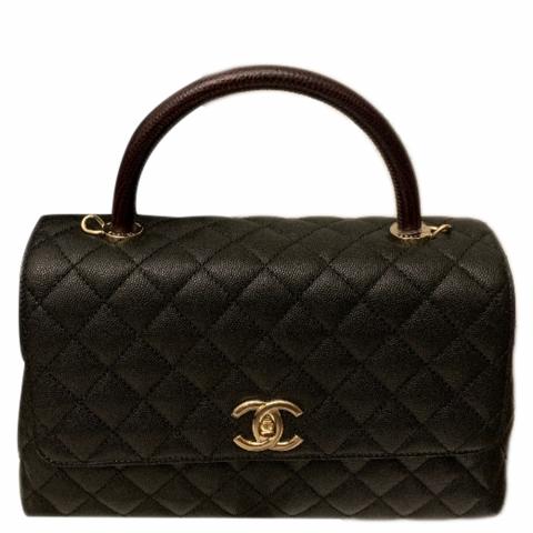 Sell Chanel Coco Handle Bag - Black 