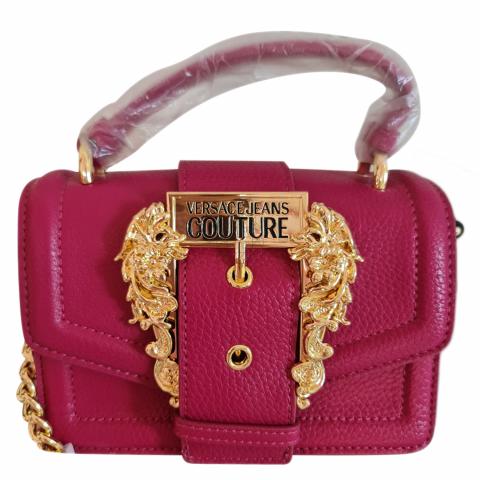 Versace Jeans Couture Baby Pink Small Baroque Buckle Shoulder bag  8052019260663