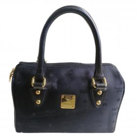 MCM Leather Visetos Tote Bag - Black Totes, Handbags - W3050563
