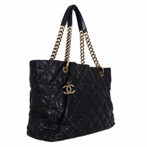 Sell Chanel Coco Pleats Tote Bag - Black
