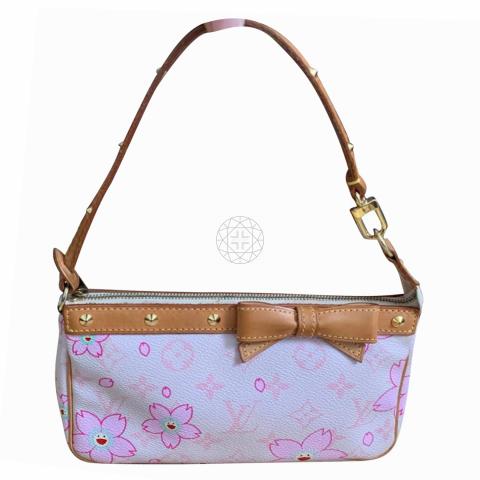 Louis Vuitton Limited Edition Pink Cherry Blossom Sac Retro Bag – Bagaholic